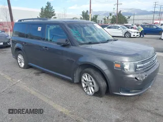2016 Ford Flex SE with VIN 2FMGK5B87GBA01966, listed as a IAAI auction lot 41687761 with 95,728 mi miles. Bid and sale history available at carsss.com. Image 1.