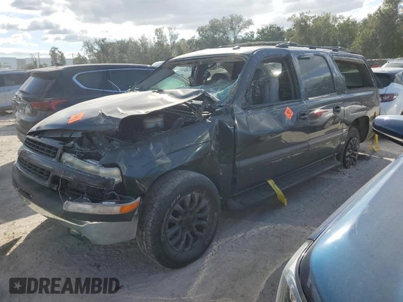 2003 Chevrolet Suburban LT with VIN 3GNEC16Z83G112366, listed as a Copart auction lot 76051074 with 0 mi miles and Salvage Title. Bid and sale history available at carsss.com. Image 1.
