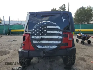 2014 Jeep Wrangler Unlimited Rubicon with VIN 1C4HJWFG5EL283881, listed as a Copart auction lot 58150255 with 100,166 mi miles and Non repairable. Bid and sale history available at DreamBid. Image 6.