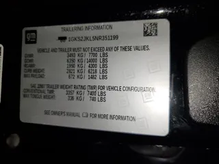 2022 GMC Yukon XL Denali with VIN 1GKS2JKL5NR351199, listed as a Copart auction lot 42366055 with 51,021 mi miles and Salvage Title. Bid and sale history available at carsss.com. Image 15.