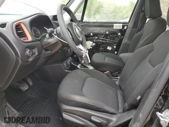2020 Jeep Renegade Sport with VIN ZACNJBAB3LPL75309, listed as a Copart auction lot 53529085 with 39,243 mi miles and Salvage title. Bid and sale history available at DreamBid. Image 7.