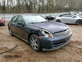 2003 Infiniti G35 with VIN JNKCV51EX3M001965, listed as a Copart auction lot 86999134 with 63,131 mi miles and Salvage Title. Bid and sale history available at DreamBid. Image 10.