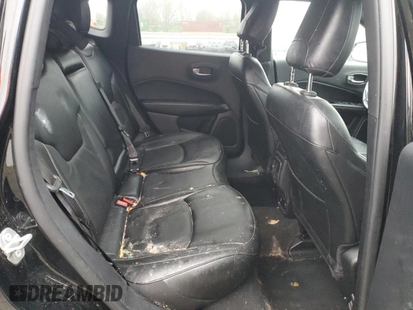 2021 Jeep Compass 80th Anniversary with VIN 3C4NJDEB0MT594957, listed as a Copart auction lot 88658715 with 87,360 mi miles and Salvage title. Bid and sale history available at DreamBid. Image 11.
