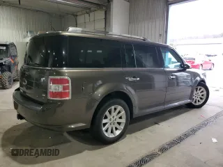 2011 Ford Flex SEL z VIN 2FMHK6CC9BBD13809, wystawiony jako Copart lot #60803244 z przebiegiem 168 183 mil mil oraz Szkoda całkowita • Salvage title. Historia ofert i sprzedaży dostępna na DreamBid. Obrazek 3.