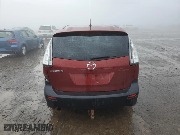 2008 Mazda 5 Sport with VIN JM1CR293380308299, listed as a Copart auction lot 86131404 with 297,735 mi miles and Salvage Title. Bid and sale history available at carsss.com. Image 6.