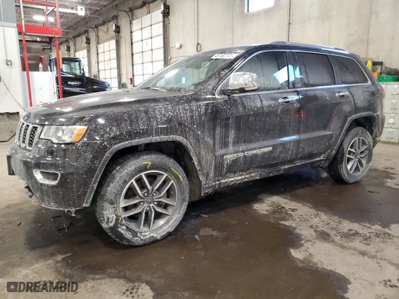 2020 Jeep Grand Cherokee Limited with VIN 1C4RJFBGXLC310497, listed as a Copart auction lot 46182335 with 100,144 mi miles and Salvage Title. Bid and sale history available at carsss.com. Image 1.