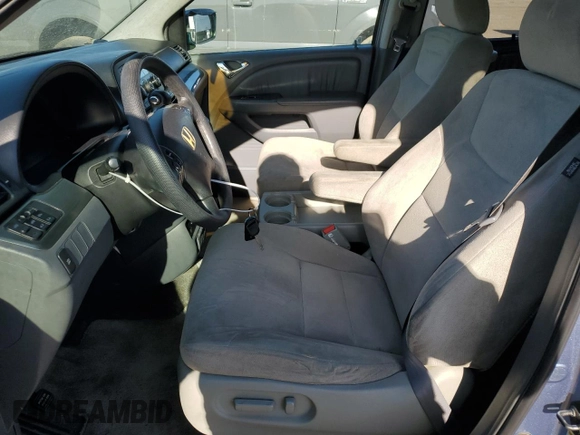 2005 Honda Odyssey EX-L with VIN 5FNRL38765B072878, listed as a Copart auction lot 54610815 with 271,460 mi miles and Salvage title. Bid and sale history available at DreamBid. Image 7.