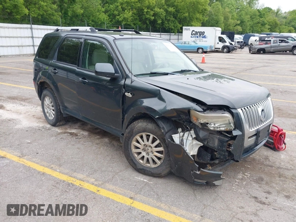 2009 Mercury Mariner Premier z VIN 4M2CU87759KJ17765, wystawiony jako IAAI lot #42354423 z przebiegiem 163 907 mil mil oraz . Historia ofert i sprzedaży dostępna na DreamBid. Obrazek 1.