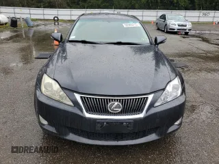 2009 Lexus IS 250 with VIN JTHBK262695100819, listed as a Copart auction lot 50980215 with 205,237 mi miles and Salvage Title. Bid and sale history available at DreamBid. Image 5.