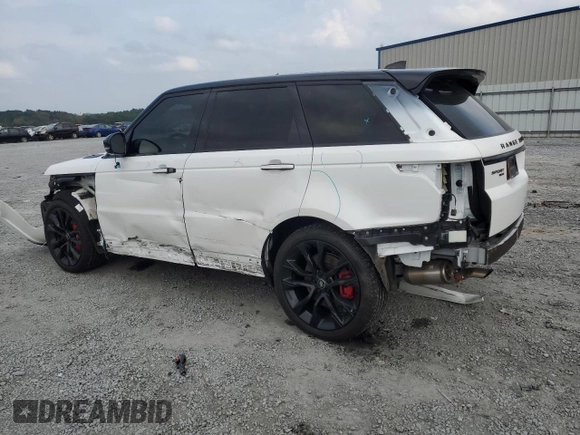 2022 Land Rover Range Rover Sport HST with VIN SALWS2RU8NA219045, listed as a Copart auction lot 71294394 with 38,088 mi miles and Salvage Title. Bid and sale history available at carsss.com. Image 2.