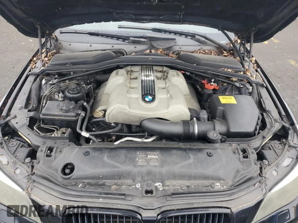 2005 BMW 5 Series 545i with VIN WBANB33515CN67474, listed as a Copart auction lot 47875175 with Not Provided miles and Salvage Title. Bid and sale history available at carsss.com. Image 11.