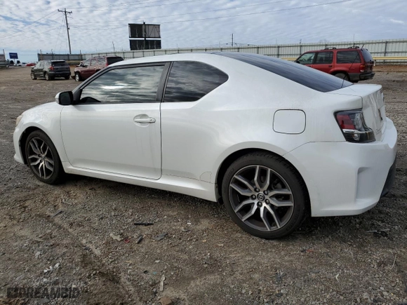 2015 Scion tC with VIN JTKJF5C75FJ006350, listed as a Copart auction lot 43591335 with 56,851 mi miles and Salvage Title. Bid and sale history available at carsss.com. Image 2.