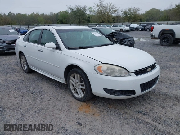 2013 Chevrolet Impala LTZ with VIN 2G1WC5E39D1202260, listed as a IAAI auction lot 41908155 with 210,193 mi miles and . Bid and sale history available at DreamBid. Image 1.