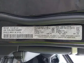2023 Jeep Grand Cherokee Limited с VIN 1C4RJHBG3P8844297, выставлен на аукционе IAAI как лот 41854660 с пробегом 35 721 миль миль и . История ставок и продаж доступна на DreamBid. Изображение 9.