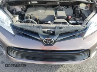 2019 Toyota Sienna L with VIN 5TDZZ3DC4KS976558, listed as a Copart auction lot 47475805 with 55,488 mi miles and Non Repairable. Bid and sale history available at carsss.com. Image 12.