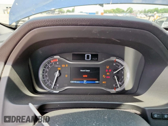 2023 Honda Ridgeline RTL with VIN 5FPYK3F50PB011150, listed as a Copart auction lot 58273325 with 38,742 mi miles and Salvage title. Bid and sale history available at DreamBid. Image 9.