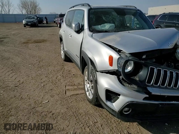 2019 Jeep Renegade Latitude z VIN ZACNJBBBXKPK03355, wystawiony jako Copart lot #49883895 z przebiegiem 40 023 mil mil oraz Szkoda całkowita • Salvage title. Historia ofert i sprzedaży dostępna na DreamBid. Obrazek 11.