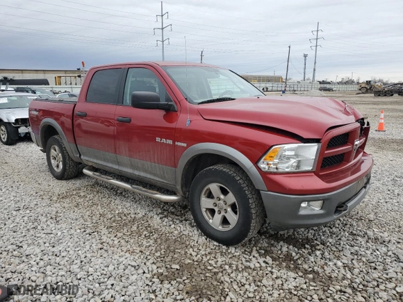 2009 Dodge Ram 1500 Laramie with VIN 1D3HV13T89S816849, listed as a Copart auction lot 43350435 with 153,069 mi miles and Salvage Title. Bid and sale history available at carsss.com. Image 4.