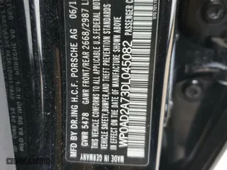 2013 Porsche Panamera S Hybrid with VIN WP0AD2A73DL045082, listed as a Copart auction lot 78989884 with 122,866 mi miles and Salvage Title. Bid and sale history available at carsss.com. Image 12.