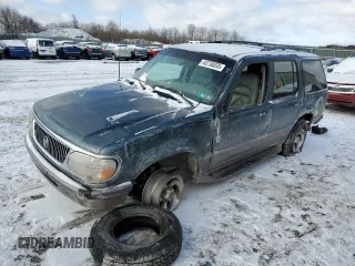 1997 Mercury Mountaineer z VIN 4M2DU55P9VUJ21760, wystawiony jako Copart lot #45738035 z przebiegiem 99 641 mil mil oraz Szkody całkowita. Historia ofert i sprzedaży dostępna na DreamBid. Obrazek 1.