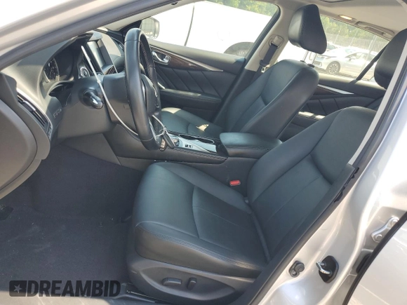 2018 Infiniti Q50 Luxe with VIN JN1EV7AP5JM352175, listed as a Copart auction lot 61762335 with 64,375 mi miles and Salvage title. Bid and sale history available at DreamBid. Image 7.