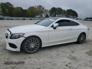 2017 Mercedes-Benz C C 300 with VIN WDDWJ4JB3HF386989, listed as a Copart auction lot 51231535 with Not Provided miles and Salvage Title. Bid and sale history available at carsss.com. Image 1.