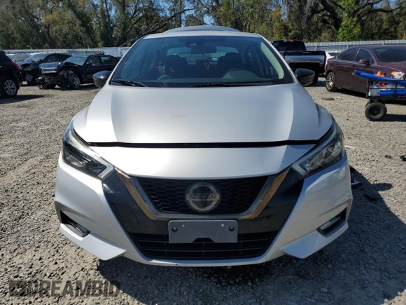 2020 Nissan Versa SR with VIN 3N1CN8FVXLL856920, listed as a Copart auction lot 47381555 with 58,570 mi miles and Salvage Title. Bid and sale history available at DreamBid. Image 5.