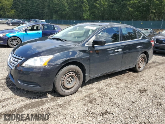 2014 Nissan Sentra S with VIN 3N1AB7AP6EY304565, listed as a Copart auction lot 54067135 with 159,986 mi miles and Salvage Title. Bid and sale history available at DreamBid. Image 1.