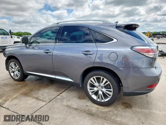 2013 Lexus RX 350 with VIN 2T2ZK1BA0DC118716, listed as a Copart auction lot 61987965 with 185,414 mi miles and Salvage title. Bid and sale history available at DreamBid. Image 2.