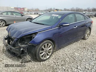 2012 Hyundai Sonata SE with VIN 5NPEC4AB6CH393496, listed as a Copart auction lot 49240065 with 198,275 mi miles and Salvage Title. Bid and sale history available at carsss.com. Image 1.
