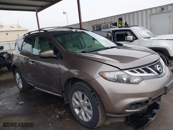 2011 Nissan Murano SV with VIN JN8AZ1MW2BW174431, listed as a IAAI auction lot 41134649 with 102,912 mi miles. Bid and sale history available at carsss.com. Image 13.