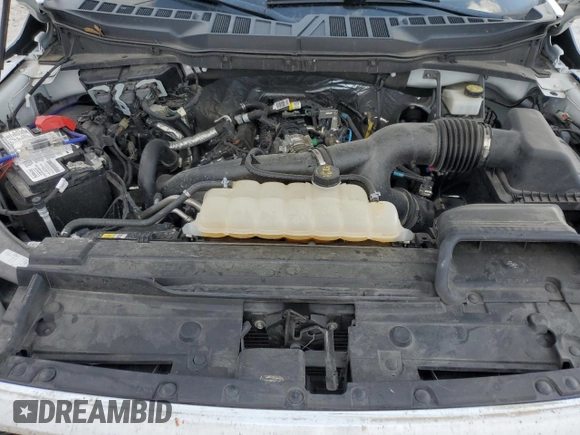 2023 Ford F-150 XL with VIN 1FTEW1CP4PKE60313, listed as a Copart auction lot 57642695 with 47,993 mi miles and Salvage title. Bid and sale history available at DreamBid. Image 11.