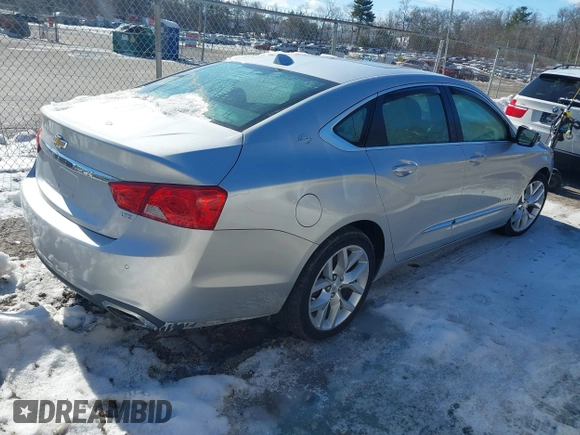 2014 Chevrolet Impala LTZ with VIN 2G1155S35E9219911, listed as a IAAI auction lot 41608831 with 39,461 mi miles and . Bid and sale history available at DreamBid. Image 4.
