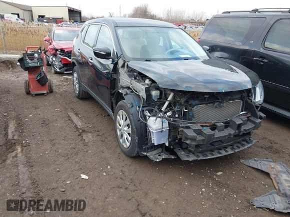 2015 Nissan Rogue SV with VIN KNMAT2MV6FP514531, listed as a IAAI auction lot 41041060 with 96,304 mi miles and . Bid and sale history available at DreamBid. Image 1.
