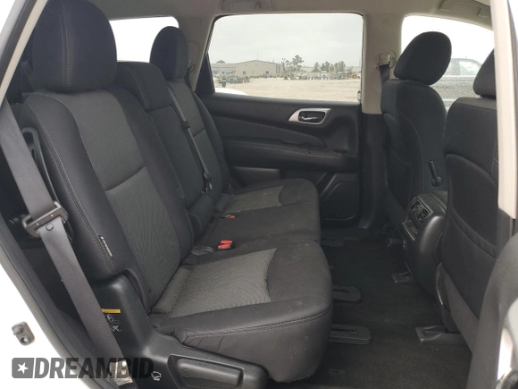 2018 Nissan Pathfinder SV z VIN 5N1DR2MN8JC613164, wystawiony jako Copart lot #51172865 z przebiegiem 126 016 mil mil oraz Szkoda całkowita • Salvage title. Historia ofert i sprzedaży dostępna na DreamBid. Obrazek 12.