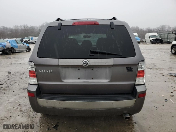 2009 Mercury Mariner with VIN 4M2CU81G39KJ17532, listed as a Copart auction lot 43907455 with 214,212 mi miles and Salvage Title. Bid and sale history available at carsss.com. Image 6.
