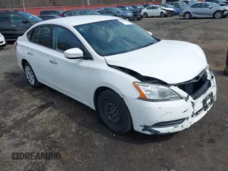 2015 Nissan Sentra S with VIN 3N1AB7AP5FY274962, listed as a IAAI auction lot 42029762 with 137,113 mi miles. Bid and sale history available at carsss.com. Image 1.