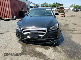 2017 Genesis G80 3.8L with VIN KMHGN4JE9HU175302, listed as a Copart auction lot 59144765 with 133,609 mi miles and Salvage title. Bid and sale history available at DreamBid. Image 14.