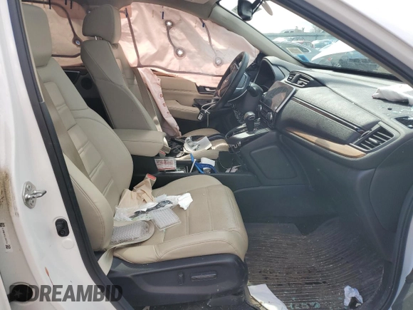 2018 Honda CR-V Touring with VIN 5J6RW2H99JL006734, listed as a Copart auction lot 52220685 with 57,923 mi miles and Salvage Title. Bid and sale history available at carsss.com. Image 7.