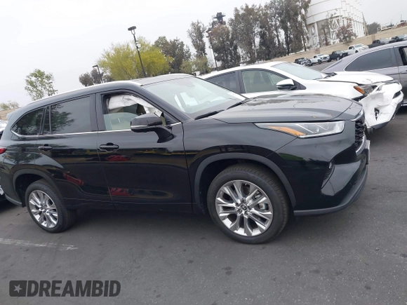 2023 Toyota Highlander L with VIN 5TDKDRAHXPS516220, listed as a IAAI auction lot 42152777 with 19,263 mi miles and . Bid and sale history available at DreamBid. Image 14.