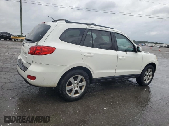 2009 Hyundai Santa Fe Limited with VIN 5NMSH13E29H247015, listed as a Copart auction lot 61474725 with 359,205 mi miles and Salvage title. Bid and sale history available at DreamBid. Image 3.