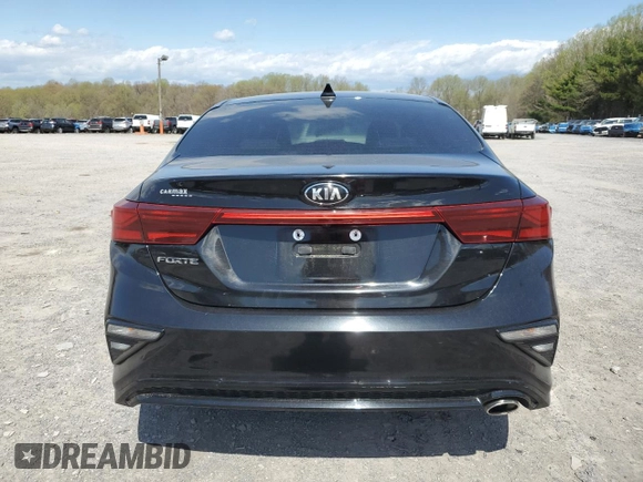 2019 Kia Forte LXS with VIN 3KPF24AD4KE018413, listed as a Copart auction lot 53357285 with 53,937 mi miles and Salvage Title. Bid and sale history available at DreamBid. Image 6.