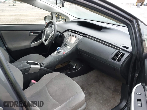 2012 Toyota Prius One with VIN JTDKN3DU5C1604697, listed as a IAAI auction lot 41830986 with 200,255 mi miles. Bid and sale history available at carsss.com. Image 5.