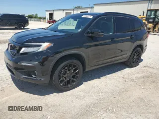 2020 Honda Pilot Black Edition with VIN 5FNYF6H7XLB006089, listed as a Copart auction lot 63290615 with 82,470 mi miles and Salvage title. Bid and sale history available at DreamBid. Image 1.