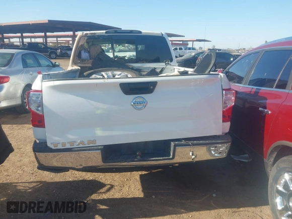 2018 Nissan Titan SV with VIN 1N6AA1EK9JN533760, listed as a IAAI auction lot 41512624 with 84,743 mi miles. Bid and sale history available at carsss.com. Image 16.