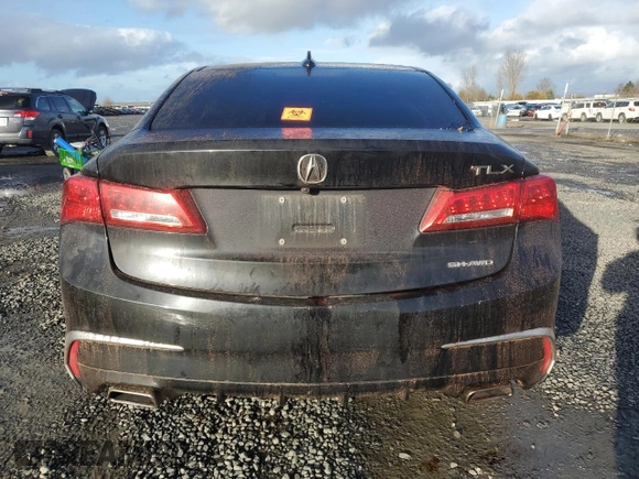 2019 Acura TLX z VIN 19UUB3F34KA007272, wystawiony jako Copart lot #46543825 z przebiegiem 59 464 mil mil oraz Szkody całkowita. Historia ofert i sprzedaży dostępna na DreamBid. Obrazek 6.