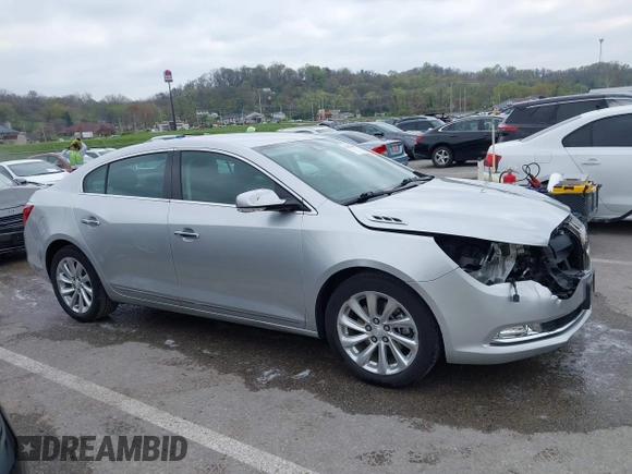 2016 Buick LaCrosse Leather with VIN 1G4GB5G37GF159378, listed as a IAAI auction lot 42001400 with 39,917 mi miles. Bid and sale history available at carsss.com. Image 14.