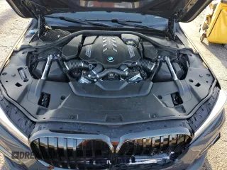 2022 BMW 7 Series 750i xDrive with VIN WBA7U2C00NCH74670, listed as a Copart auction lot 65751553 with 20,817 mi miles. Bid and sale history available at carsss.com. Image 12.