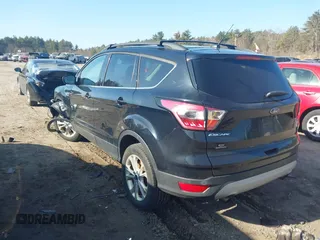 2017 Ford Escape SE with VIN 1FMCU9GD5HUC70341, listed as a IAAI auction lot 41801365 with 135,439 mi miles. Bid and sale history available at carsss.com. Image 3.