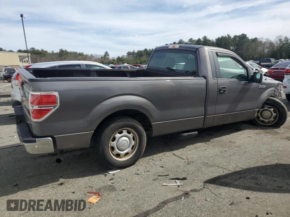 2010 Ford F-150 XL with VIN 1FTMF1C80AKB32382, listed as a Copart auction lot 49377225 with 174,520 mi miles and Salvage Title. Bid and sale history available at carsss.com. Image 3.